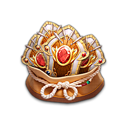 Сундук оск. приказов призыва бессмертных советников - Open to receive one of the following: Cleopatra Insignia Shard ×1, God of Strength Insignia Shard ×1, Dragonsbane Insignia Shard ×1, Thunder Insignia Shard ×1