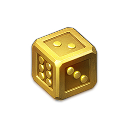 Золотой Кубик - Can select to advance 1-6 tiles and run through a Blockade, decreases durability by 1